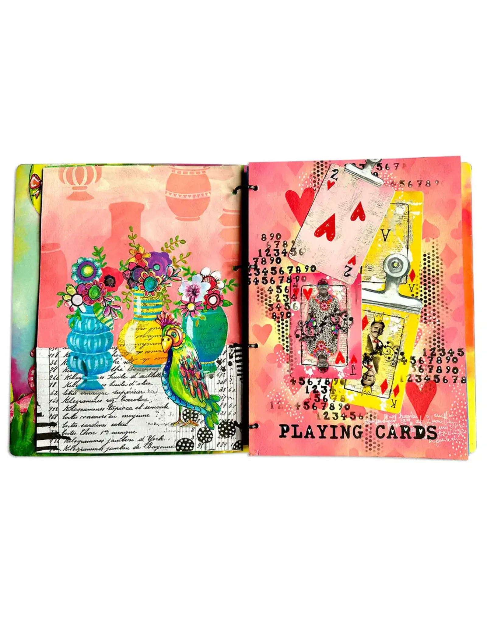 STUDIOLIGHT STUDIOLIGHT ART BY MARLENE QUEEN OF HEARTS 8x8 MASKS STENCIL