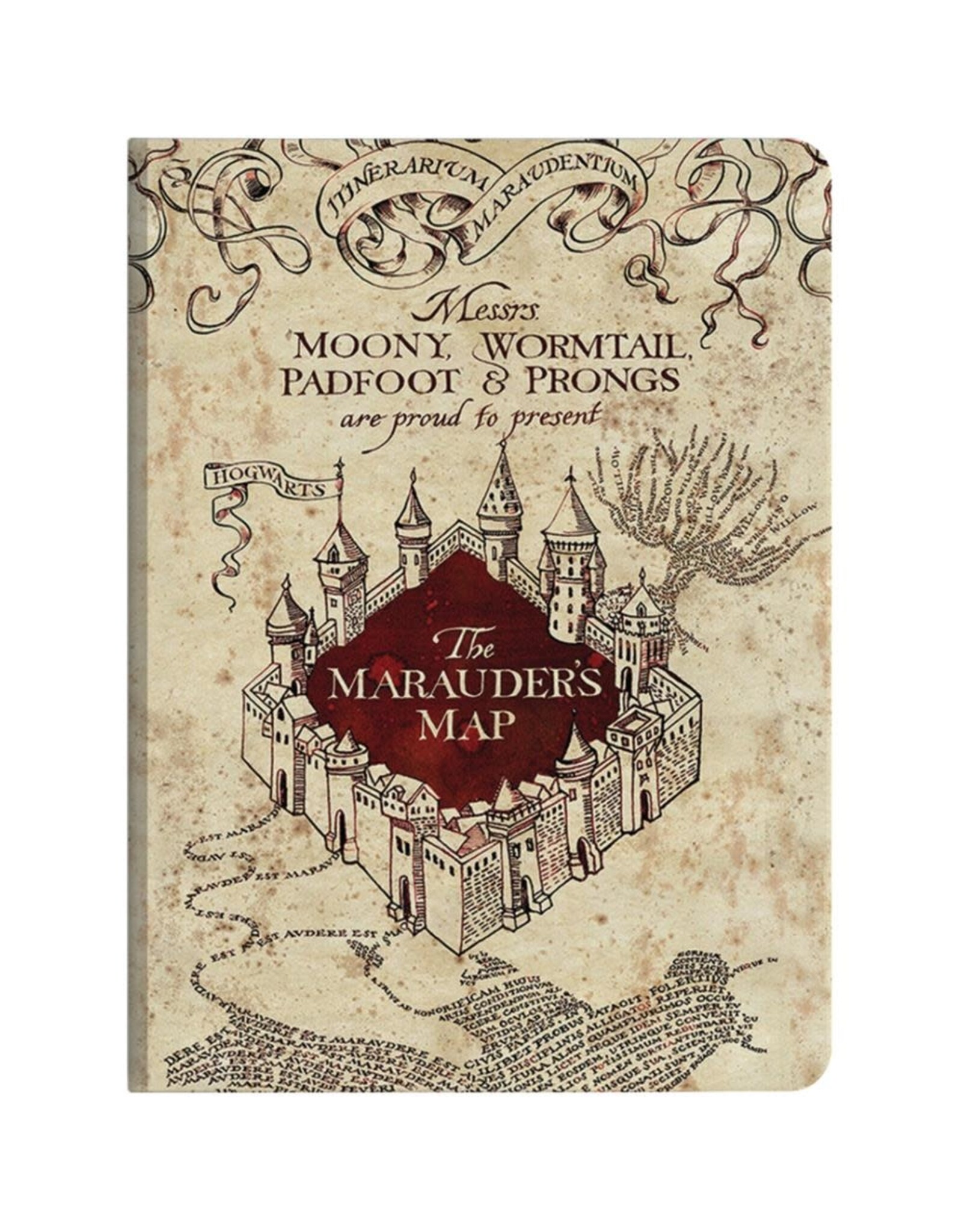 RANGER PAPER HOUSE HARRY POTTER MARAUDERS MAP JOURNAL 5.875x8