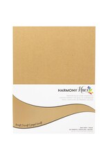 HARMONY PAPER HARMONY HUES KRAFT 8.5x11 CARDSTOCK PACK 50 SHEETS