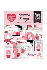ECHO PARK PAPER ECHO PARK VALENTINE'S DAY FRAMES & TAGS EPHEMERA 33/PK