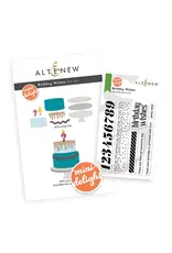 ALTENEW ALTENEW MINI DELIGHT: BIRTHDAY WISHES CLEAR STAMP & DIE SET