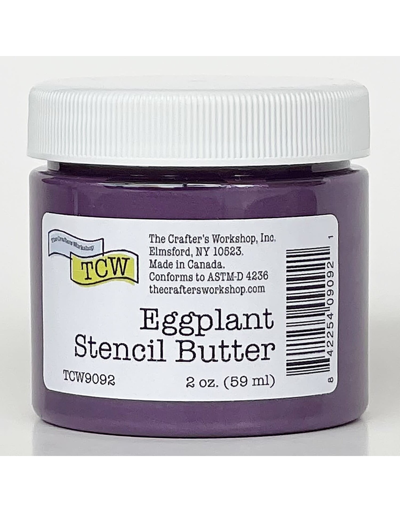 CRAFTERS WORKSHOP THE CRAFTERS WORKSHOP EGGPLANT STENCIL BUTTER 2oz