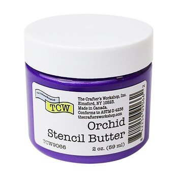 CRAFTERS WORKSHOP THE CRAFTERS WORKSHOP ORCHID STENCIL BUTTER 2oz