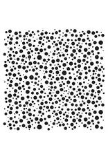 CRAFTERS WORKSHOP THE CRAFTER'S WORKSHOP RANDOM BUBBLES 6x6 STENCIL
