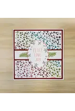 CRAFTERS WORKSHOP THE CRAFTER'S WORKSHOP RANDOM BUBBLES 6x6 STENCIL