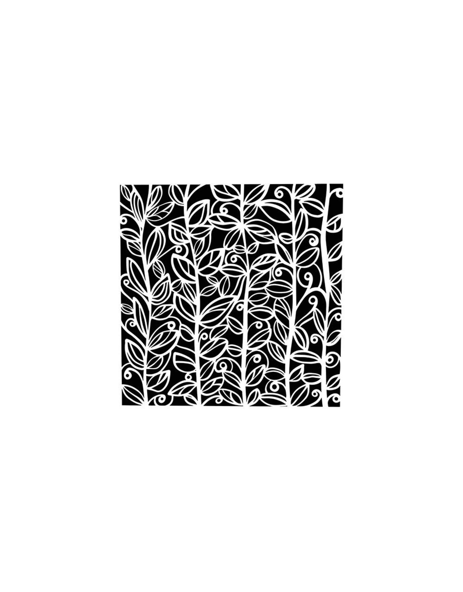 CRAFTERS WORKSHOP THE CRAFTERS WORKSHOP CATHLIN LARSEN LEAFY VINES 6x6 STENCIL