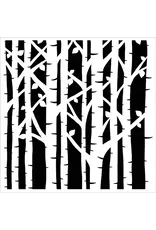CRAFTERS WORKSHOP THE CRAFTERS WORKSHOP BIRCH TREES 6x6 STENCIL
