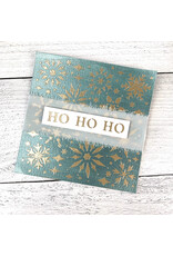 CRAFTERS WORKSHOP THE CRAFTERS WORKSHOP SNOWFLAKE SPARKLES 6x6 STENCIL
