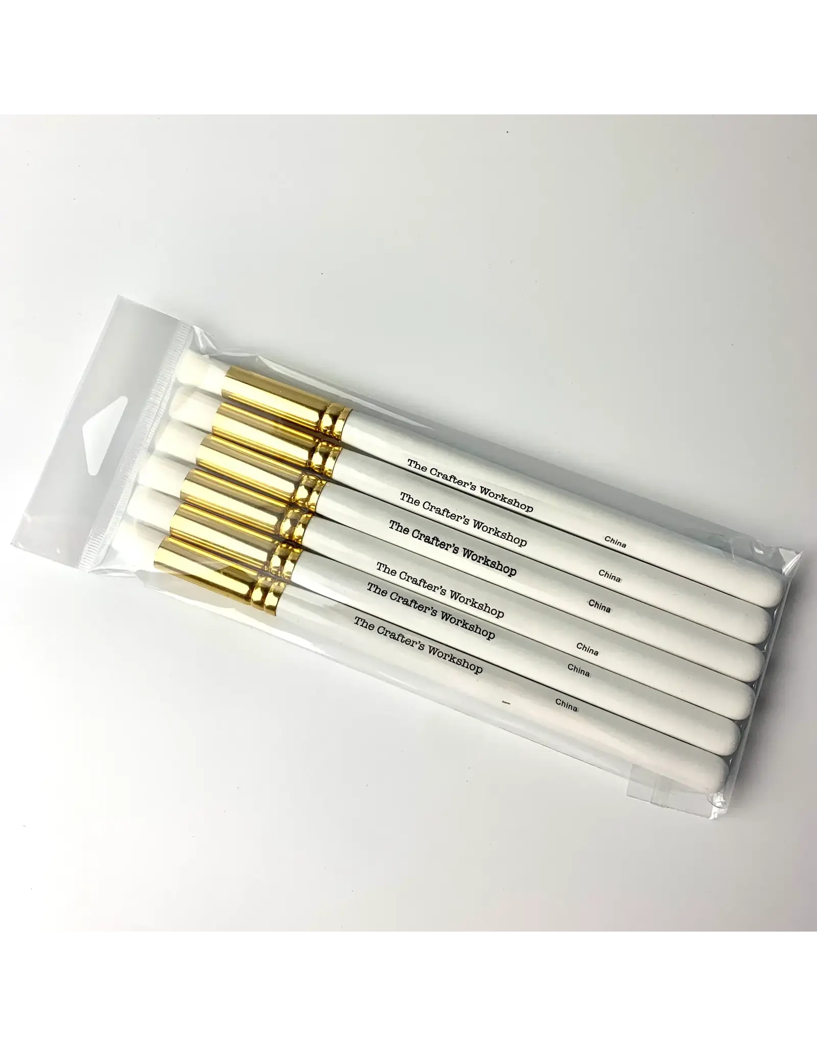 CRAFTERS WORKSHOP THE CRAFTER'S WORKSHOP MEDIUM STENCIL BLENDING BRUSHES 6/PK