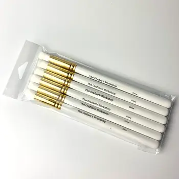 CRAFTERS WORKSHOP THE CRAFTER'S WORKSHOP MEDIUM STENCIL BLENDING BRUSHES 6/PK