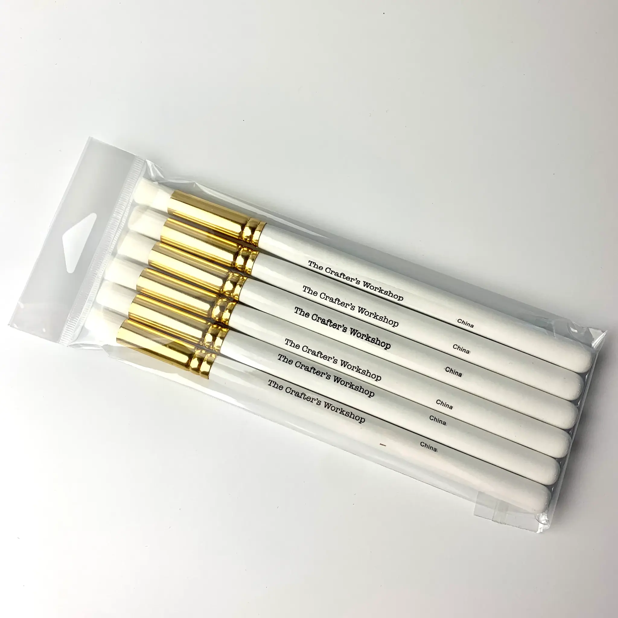 CRAFTERS WORKSHOP THE CRAFTER'S WORKSHOP MEDIUM STENCIL BLENDING BRUSHES 6/PK
