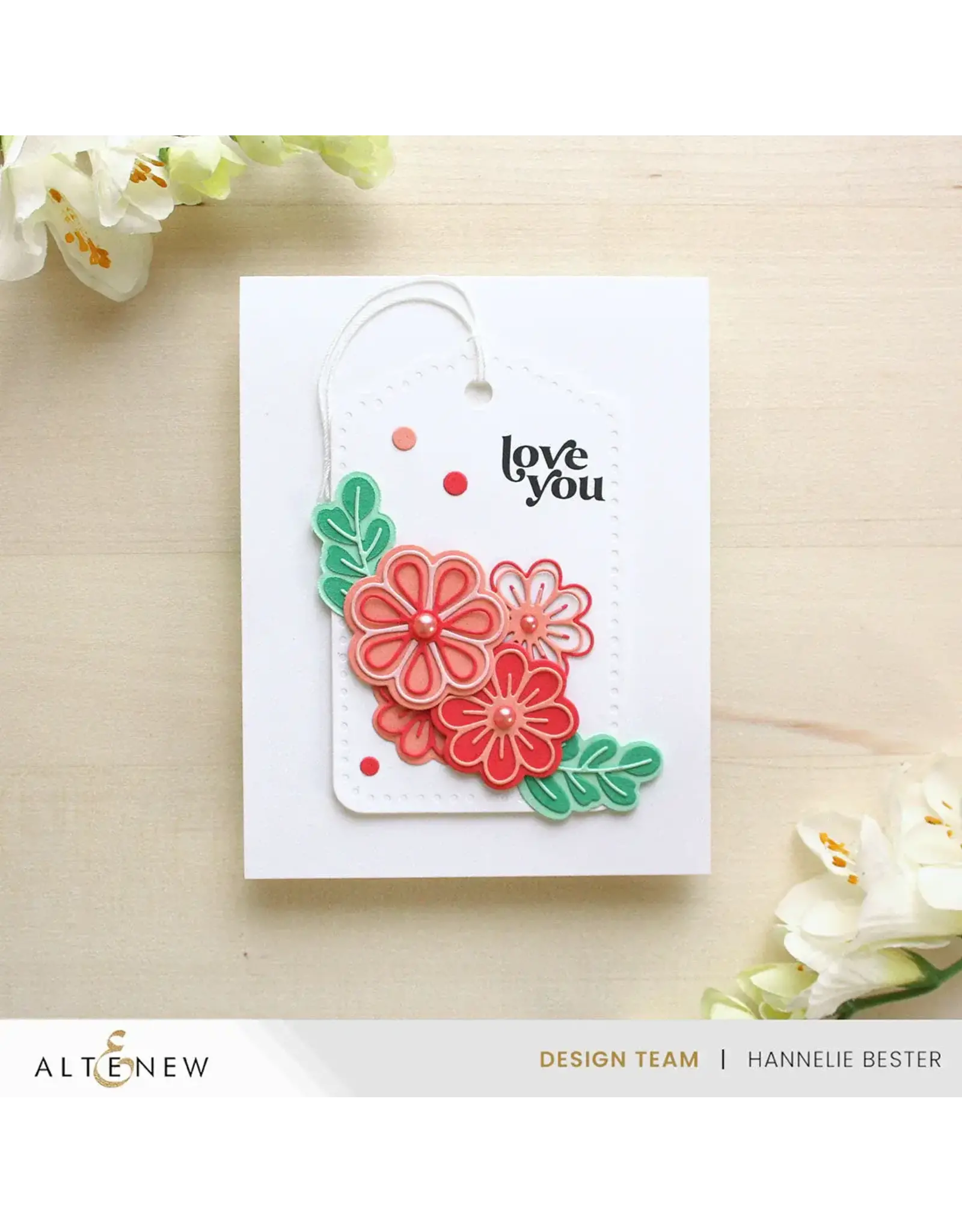 ALTENEW ALTENEW CORAL PEARL DOTS
