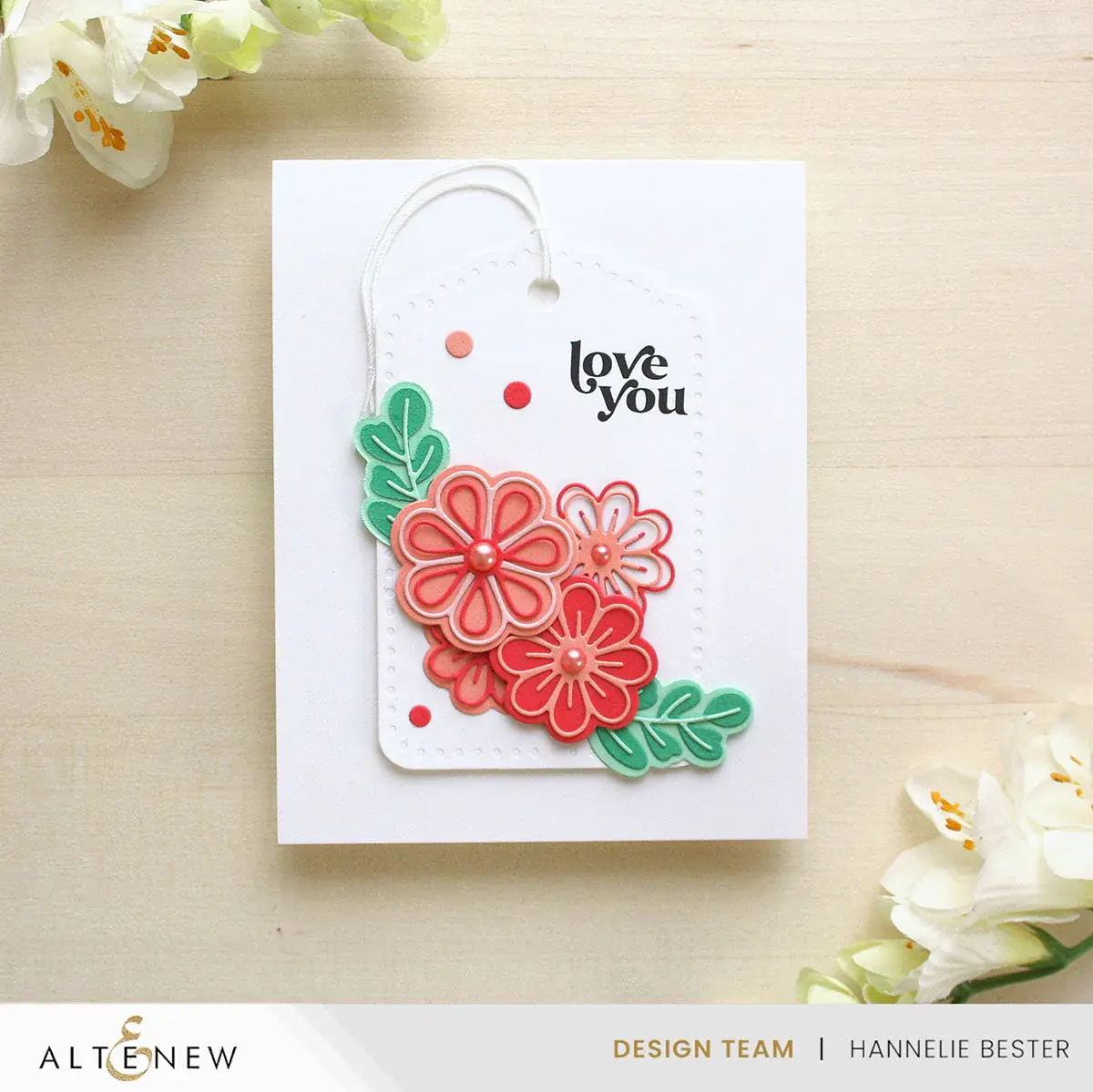 ALTENEW ALTENEW CORAL PEARL DOTS