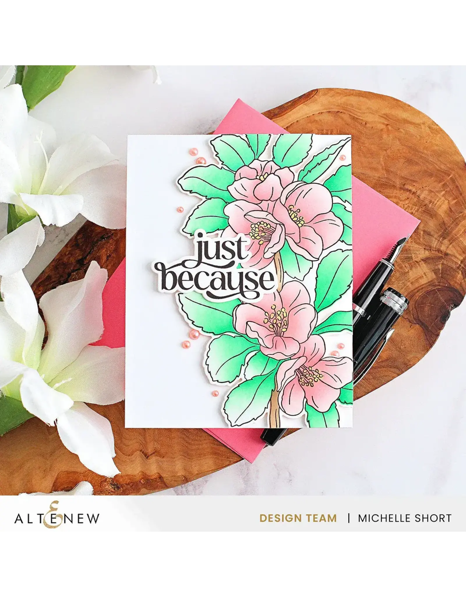 ALTENEW ALTENEW BLUSH PEARL DOTS