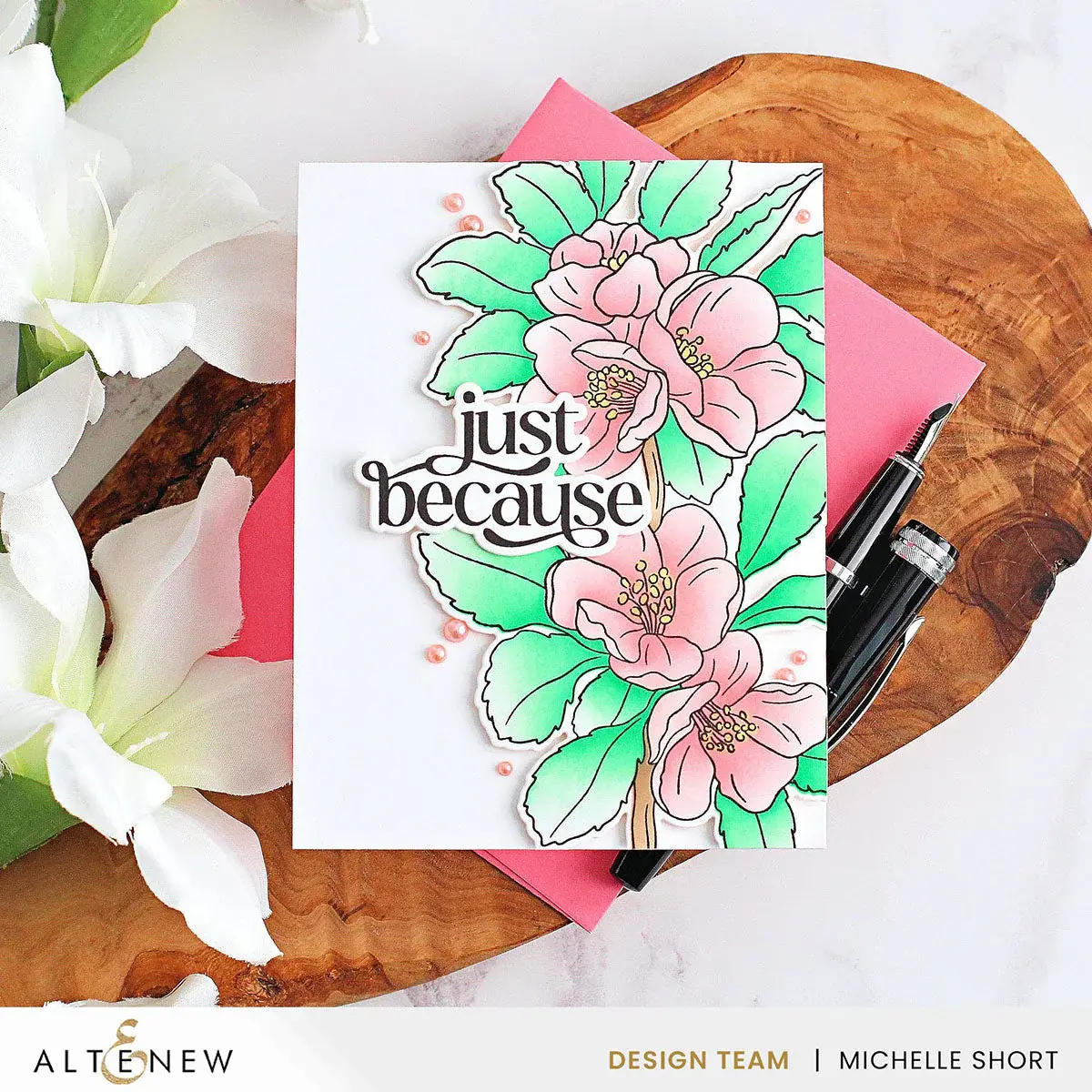 ALTENEW ALTENEW BLUSH PEARL DOTS
