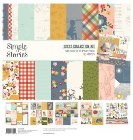 SIMPLE STORIES SIMPLE STORIES SAY CHEESE CLASSIC POOH 12x12 COLLECTION KIT