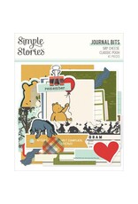 SIMPLE STORIES SIMPLE STORIES SAY CHEESE CLASSIC POOH JOURNAL BITS & PIECES 41/PK