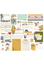 SIMPLE STORIES SIMPLE STORIES SAY CHEESE CLASSIC POOH JOURNAL BITS & PIECES 41/PK