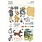 SIMPLE STORIES SIMPLE STORIES SAY CHEESE CLASSIC POOH 6x8 RUB-ONS 2/PK
