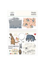 SIMPLE STORIES SIMPLE STORIES SAY CHEESE CLASSIC POOH 6x8 RUB-ONS 2/PK