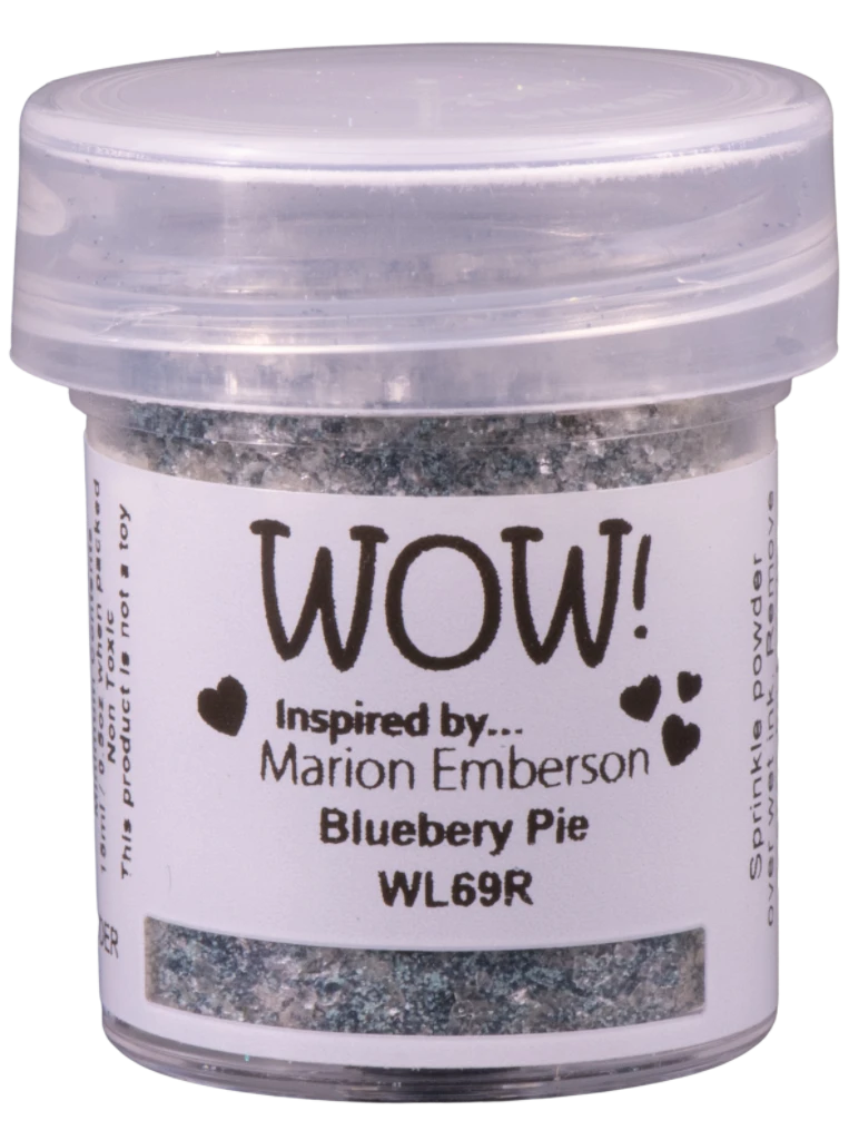 WOW! WOW! MARION EMBERSON BLUEBERRY PIE EMBOSSING POWDER 0.5OZ
