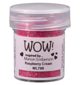 WOW! WOW! MARION EMBERSON RASPBERRY CREAM EMBOSSING POWDER 0.5OZ