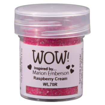 WOW! WOW! MARION EMBERSON RASPBERRY CREAM EMBOSSING POWDER 0.5OZ
