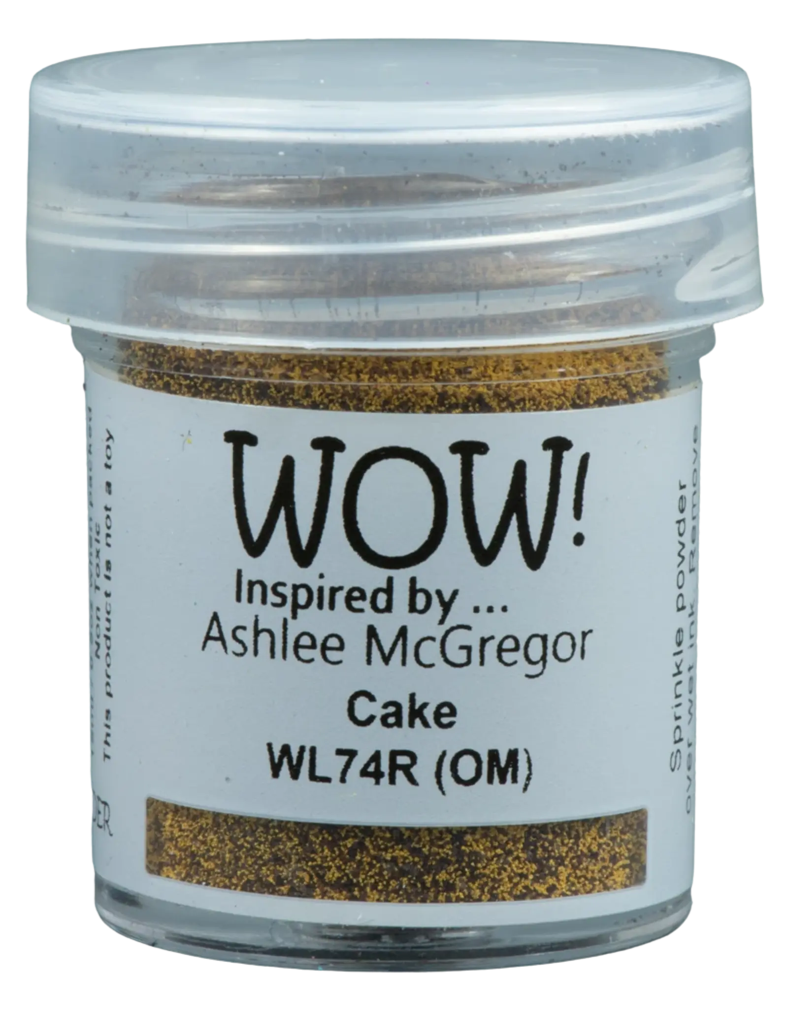 WOW! WOW! ASHLEE MCGREGOR CAKE EMBOSSING POWDER 0.5OZ