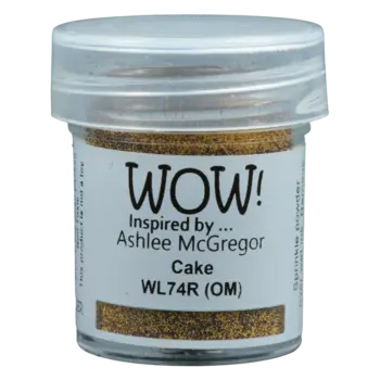 WOW! WOW! ASHLEE MCGREGOR CAKE EMBOSSING POWDER 0.5OZ