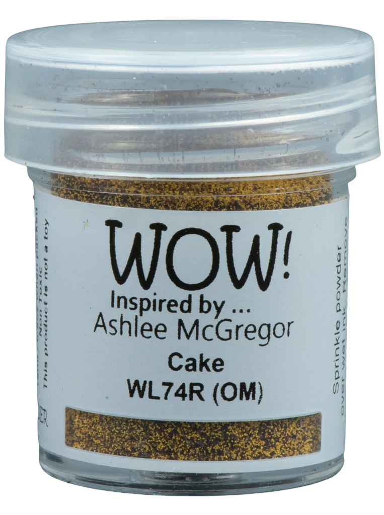 WOW! WOW! ASHLEE MCGREGOR CAKE EMBOSSING POWDER 0.5OZ