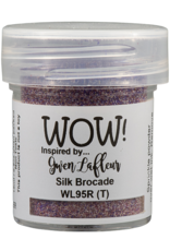 WOW! WOW! GWEN LAFLEUR SILK BROCADE EMBOSSING POWDER 0.5OZ