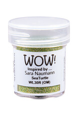 WOW! WOW! SARA NAUMANN SEA TURTLE EMBOSSING POWDER 0.5OZ
