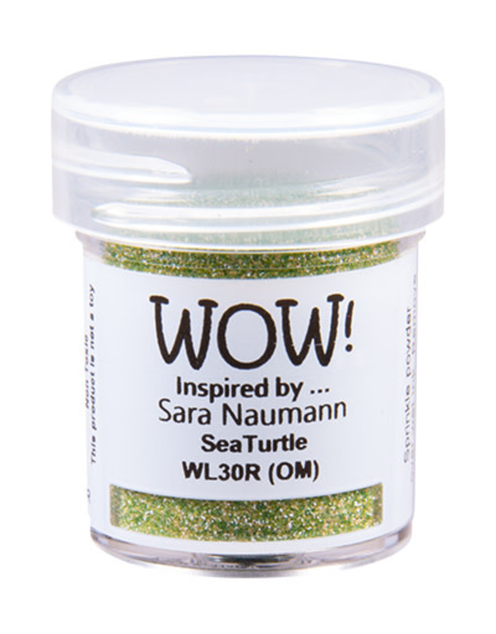 WOW! WOW! SARA NAUMANN SEA TURTLE EMBOSSING POWDER 0.5OZ