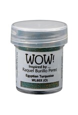 WOW! WOW! RAQUEL BURILLO PEREZ EGYPTIAN TURQUOISE EMBOSSING POWDER 0.5OZ