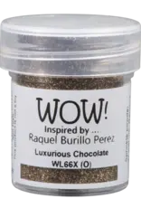 WOW! WOW! RAQUEL BURILLO PEREZ LUXURIOUS CHOCOLATE EMBOSSING POWDER 0.5OZ
