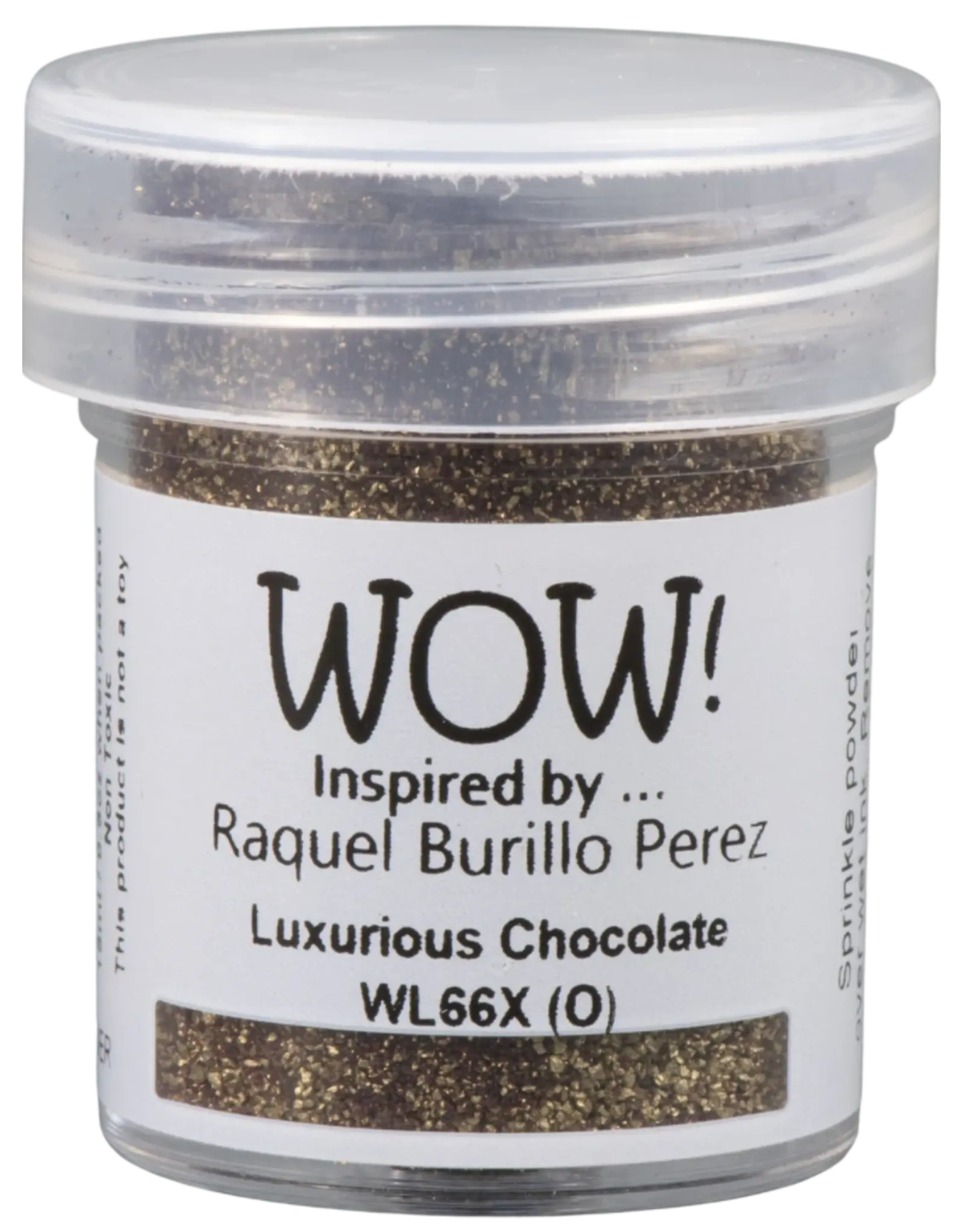WOW! WOW! RAQUEL BURILLO PEREZ LUXURIOUS CHOCOLATE EMBOSSING POWDER 0.5OZ