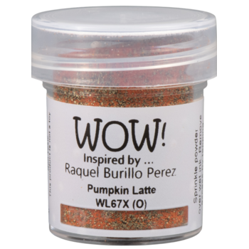 WOW! WOW! RAQUEL BURILLO PEREZ PUMPKIN LATTE EMBOSSING POWDER 0.5OZ