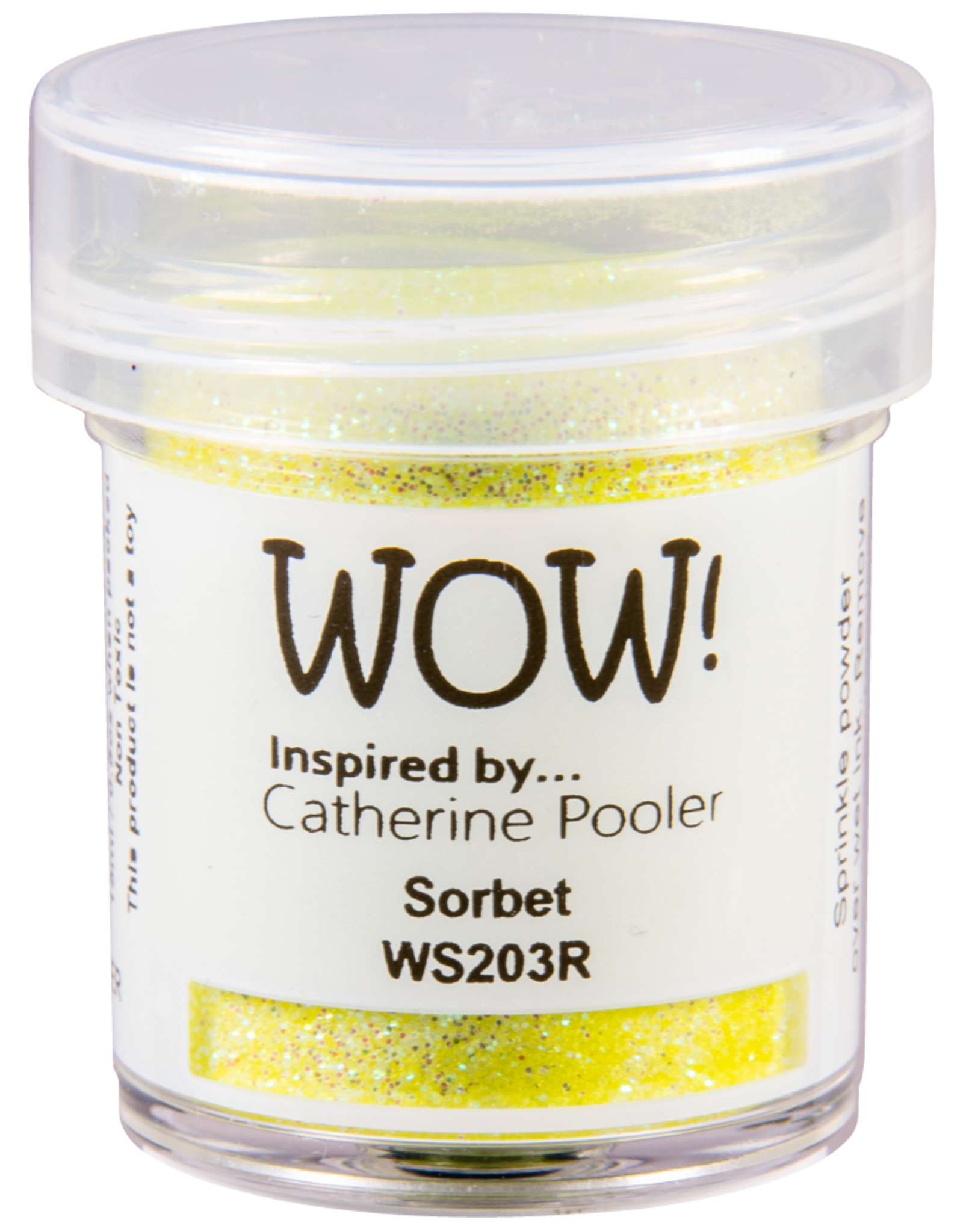 WOW! WOW! CATHERINE POOLER SORBET EMBOSSING GLITTER 0.5OZ
