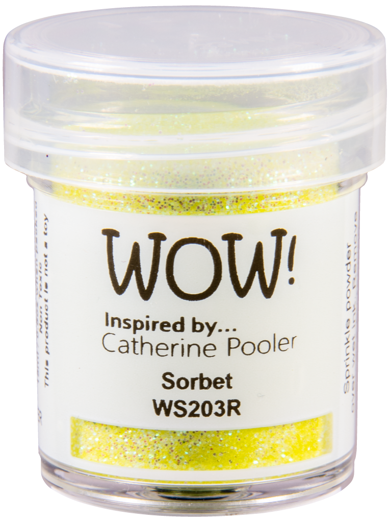 WOW! WOW! CATHERINE POOLER SORBET EMBOSSING GLITTER 0.5OZ