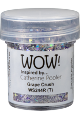WOW! WOW! CATHERINE POOLER GRAPE CRUSH EMBOSSING GLITTER 0.5OZ