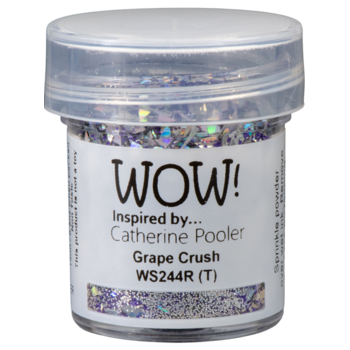 WOW! WOW! CATHERINE POOLER GRAPE CRUSH EMBOSSING GLITTER 0.5OZ