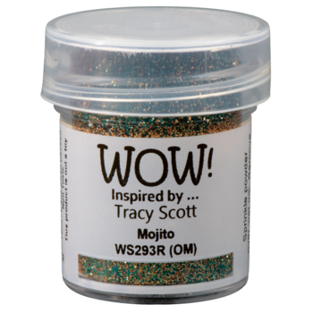WOW! WOW! TRACY SCOTT MOJITO EMBOSSING GLITTER 0.5OZ