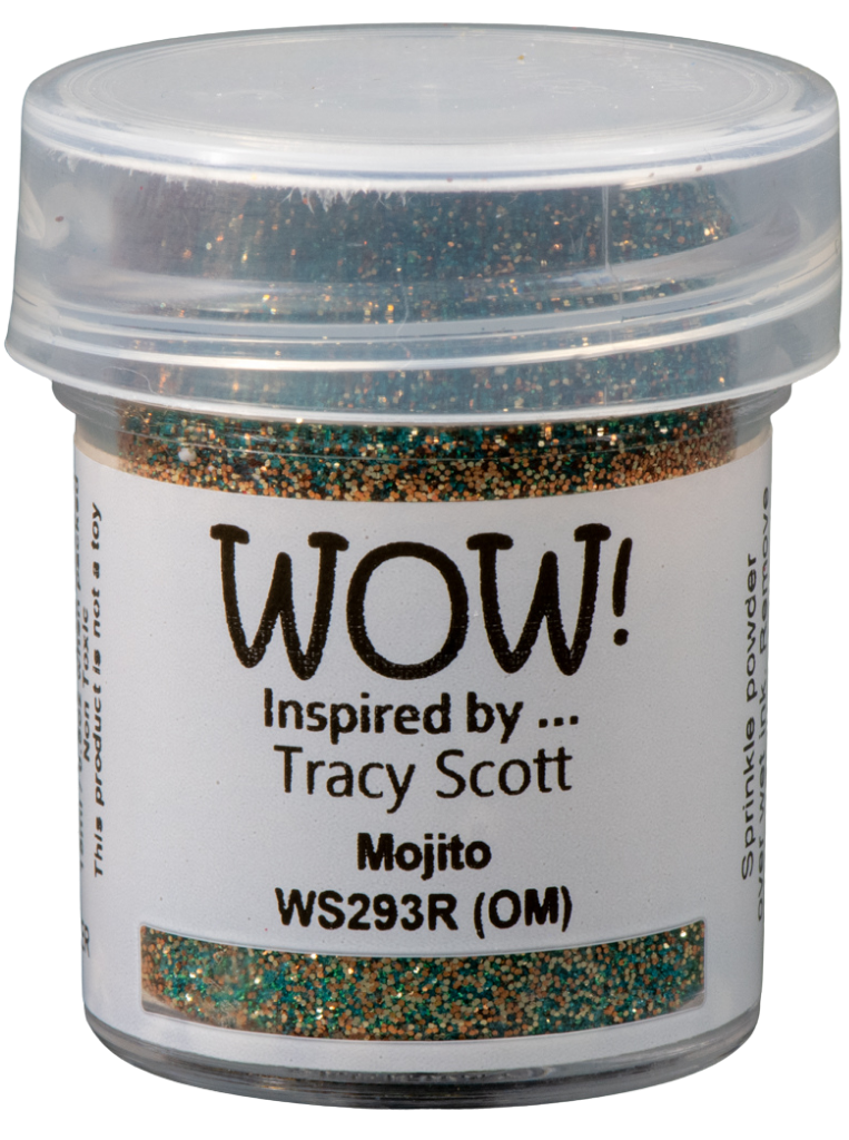WOW! WOW! TRACY SCOTT MOJITO EMBOSSING GLITTER 0.5OZ
