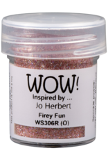 WOW! WOW! JO HERBERT FIREY FUN EMBOSSING GLITTER 0.5OZ