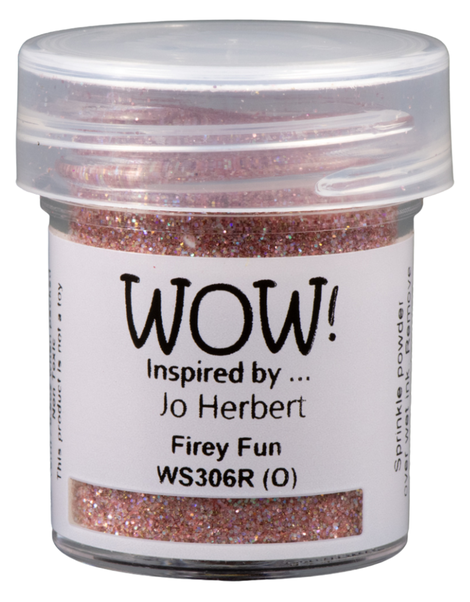 WOW! WOW! JO HERBERT FIREY FUN EMBOSSING GLITTER 0.5OZ
