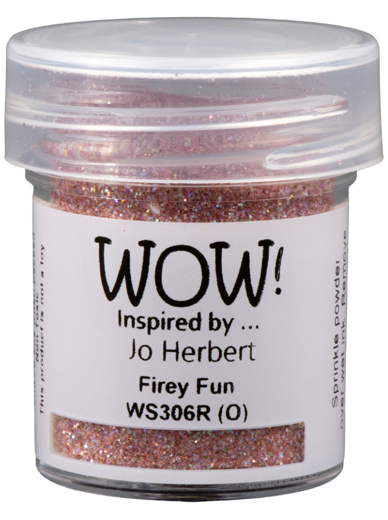 WOW! WOW! JO HERBERT FIREY FUN EMBOSSING GLITTER 0.5OZ