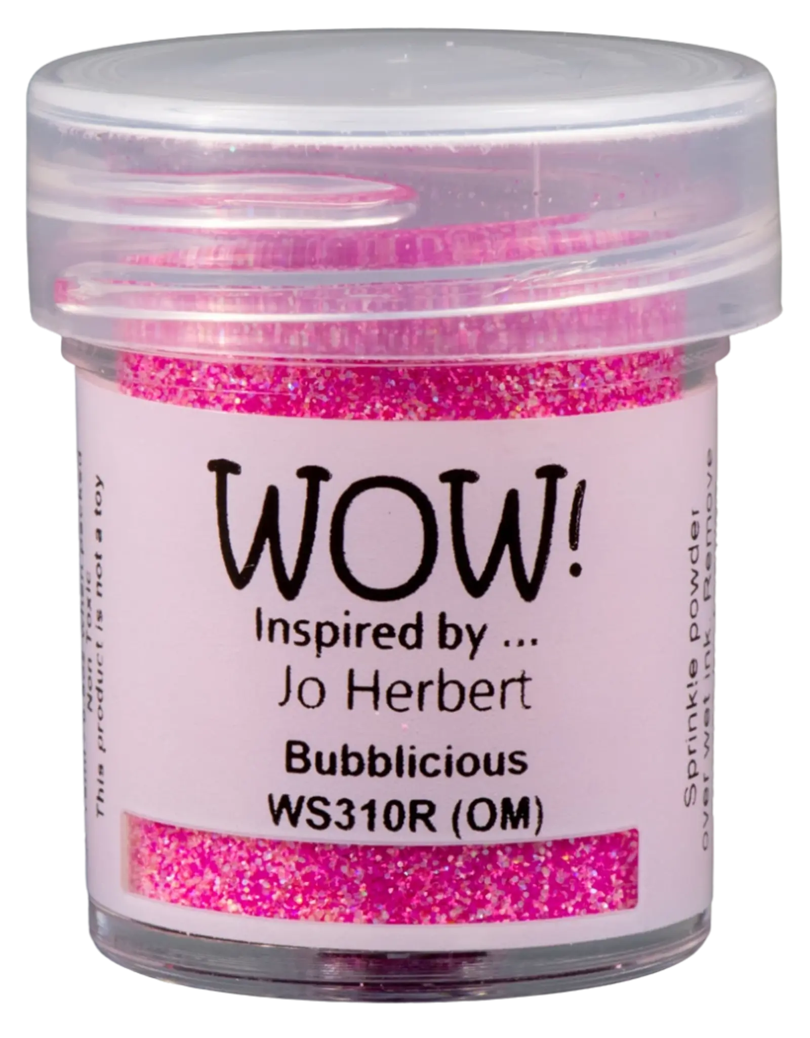 WOW! WOW! JO HERBERT BUBBLICIOUS EMBOSSING GLITTER 0.5OZ
