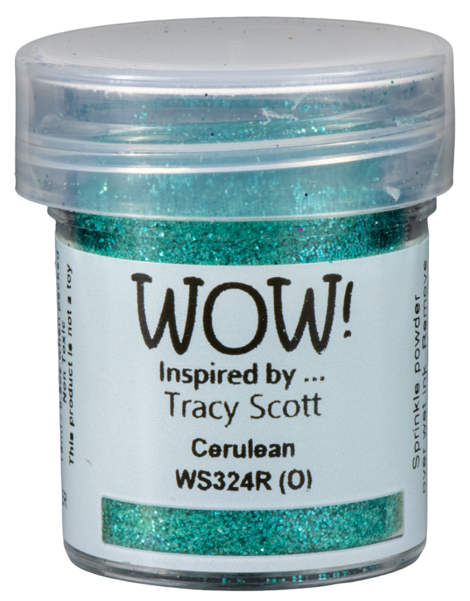 WOW! WOW! TRACY SCOTT CERULEAN EMBOSSING GLITTER 0.5OZ
