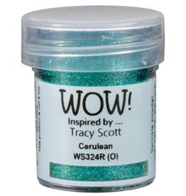 WOW! WOW! TRACY SCOTT CERULEAN EMBOSSING GLITTER 0.5OZ