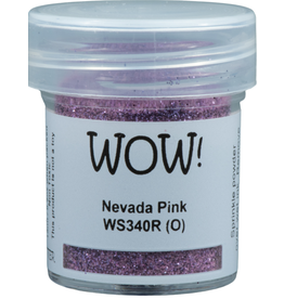 WOW! WOW! NEVADA PINK EMBOSSING GLITTER 0.5OZ